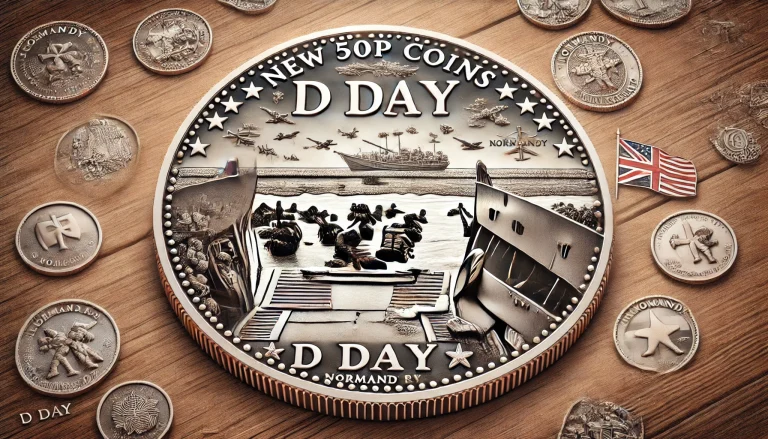 New 50p Coins D Day