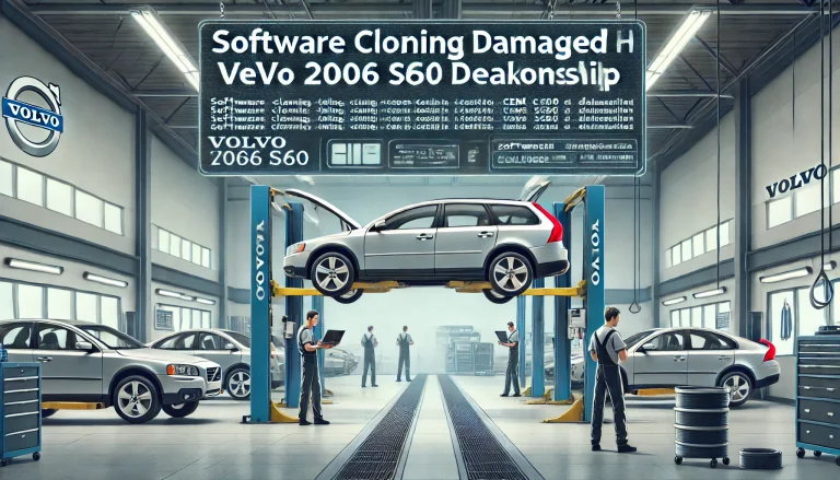 Software Cloning Damaged CEM H Volvo 2006 S60 Dealership